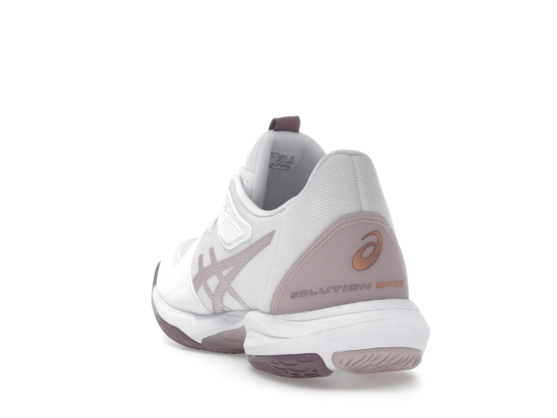 ASICS Solution Speed FF 3 White Dusty Mauve (Women's)