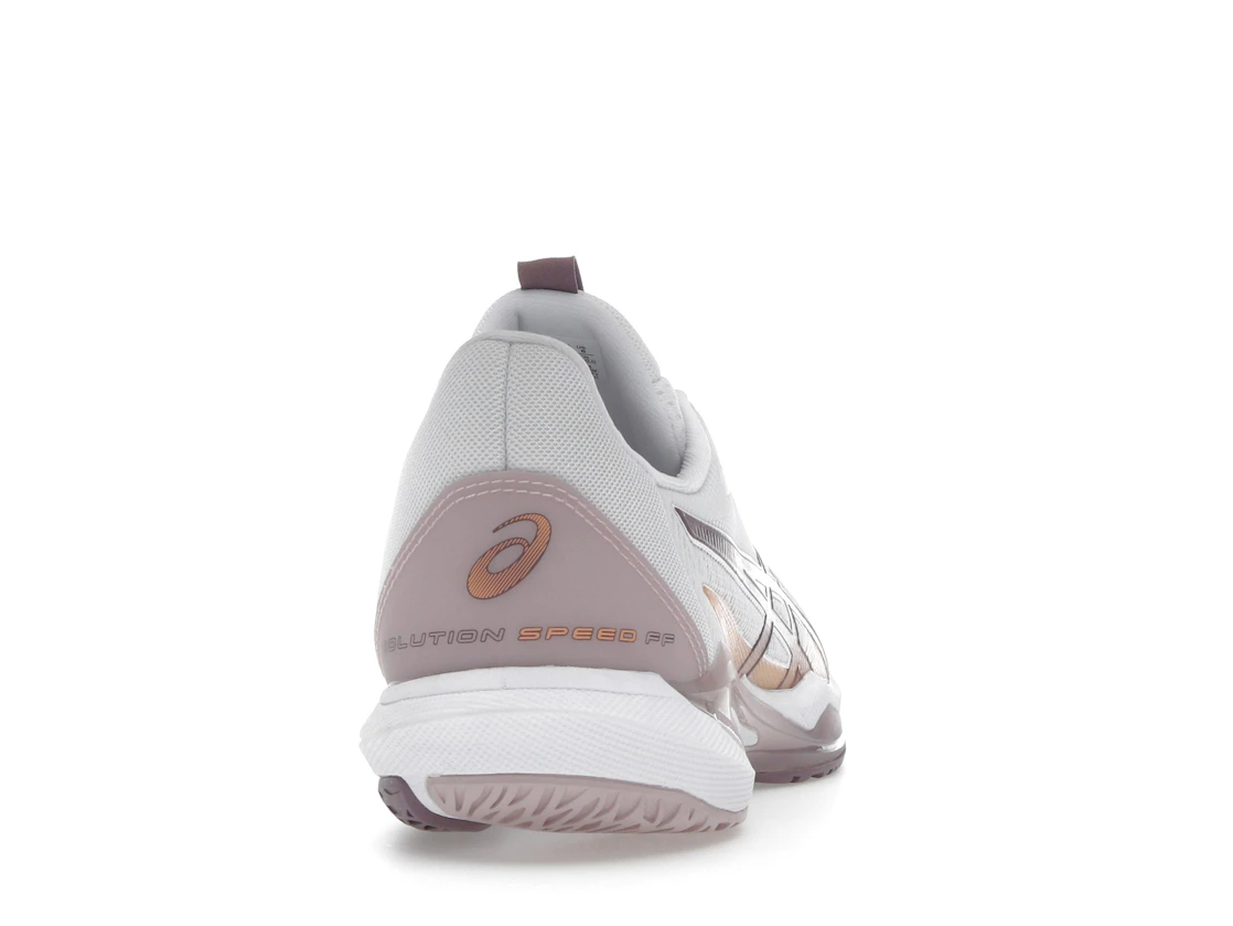 ASICS Solution Speed FF 3 White Dusty Mauve (Women's)
