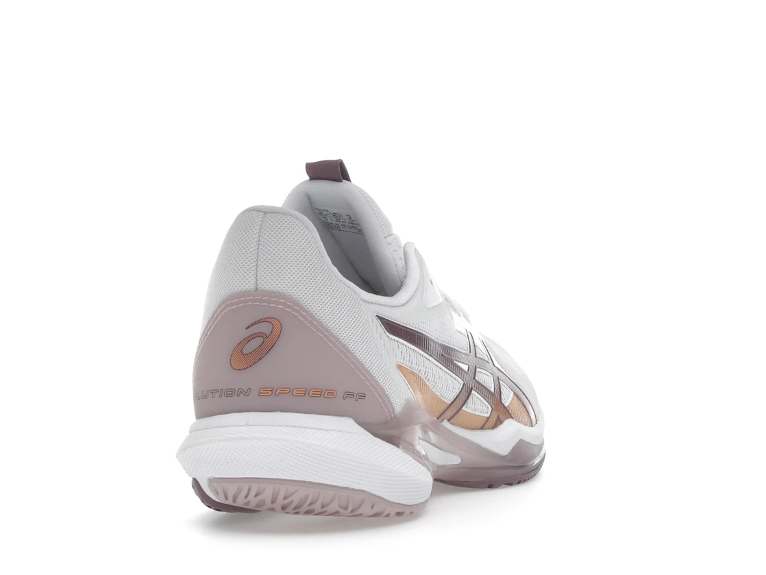 ASICS Solution Speed FF 3 White Dusty Mauve (Women's)
