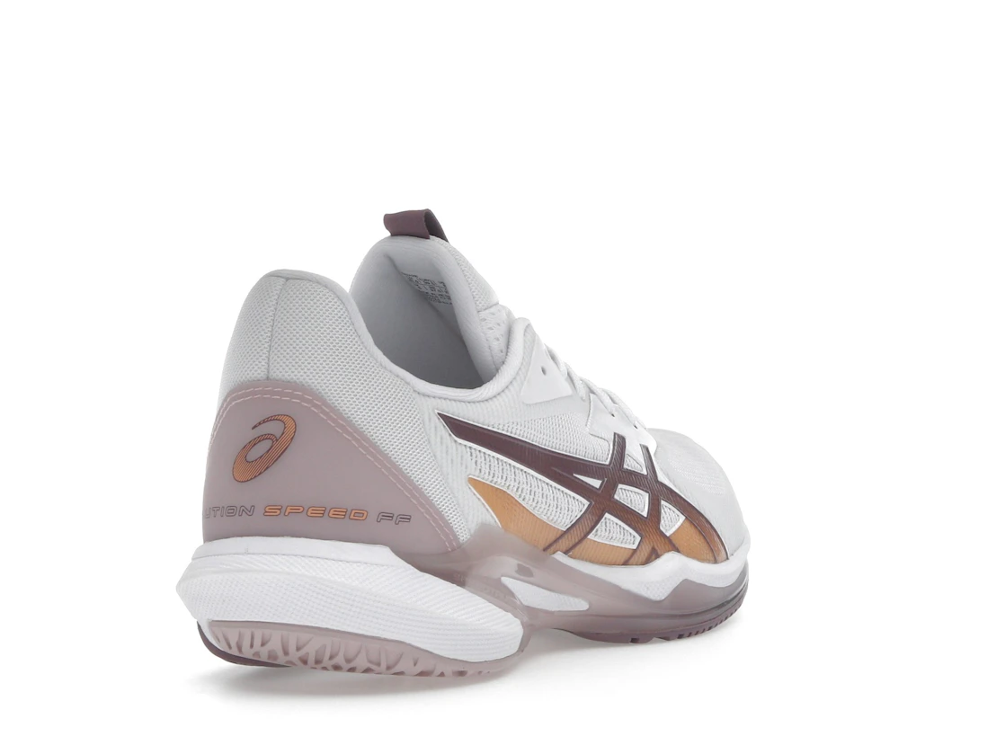 ASICS Solution Speed FF 3 White Dusty Mauve (Women's)