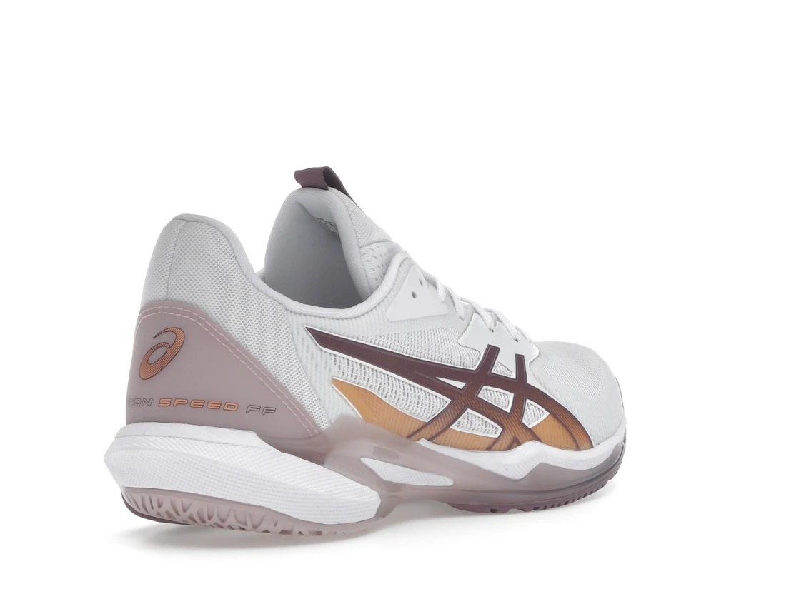 ASICS Solution Speed FF 3 White Dusty Mauve (Women's)