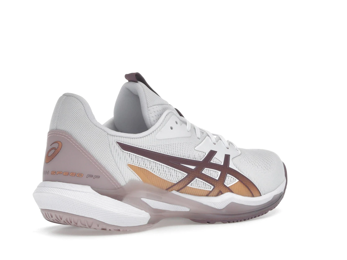 ASICS Solution Speed FF 3 White Dusty Mauve (Women's)