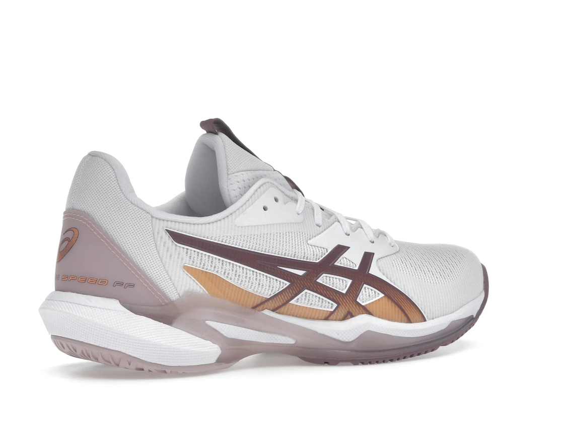ASICS Solution Speed FF 3 White Dusty Mauve (Women's)