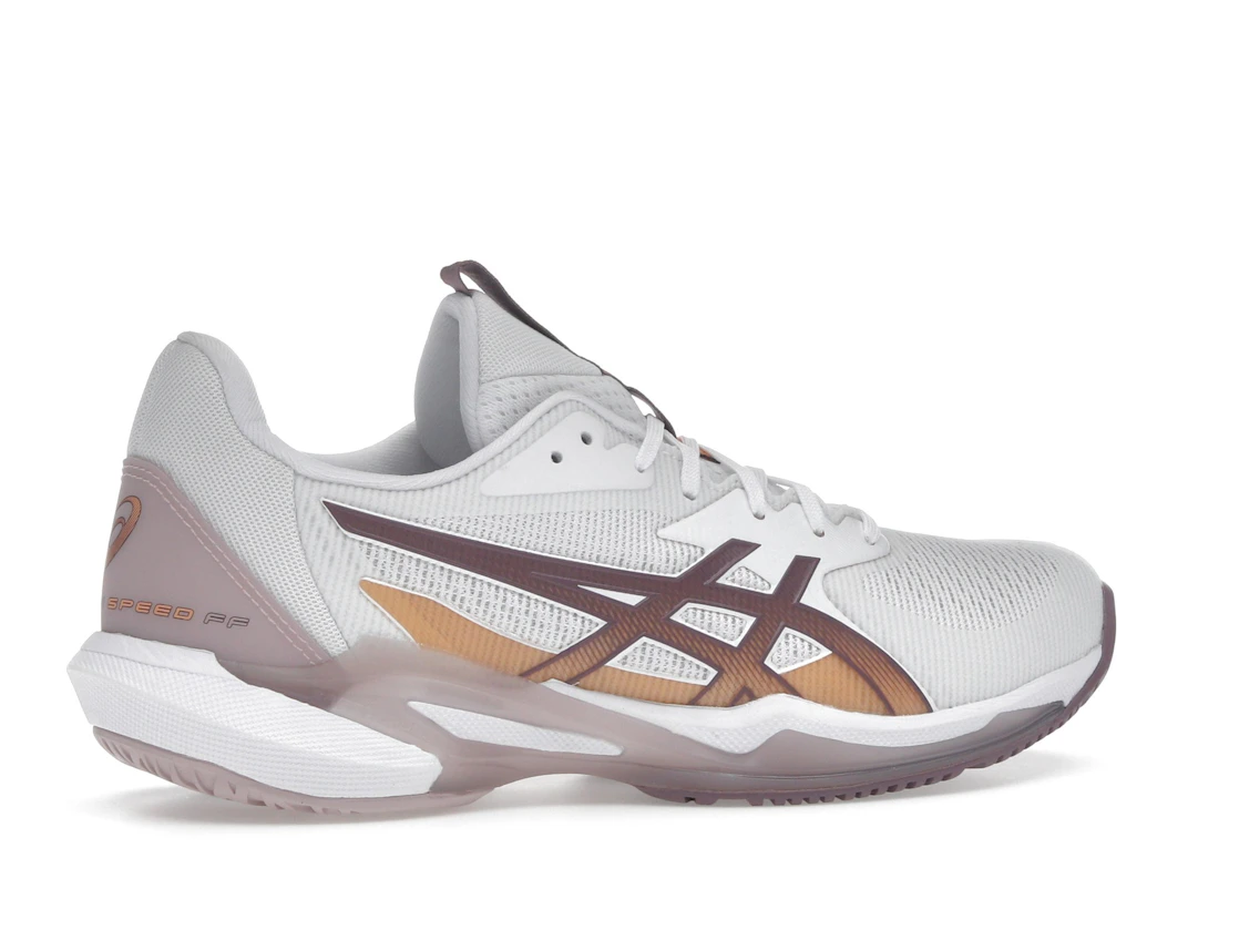 ASICS Solution Speed FF 3 White Dusty Mauve (Women's)