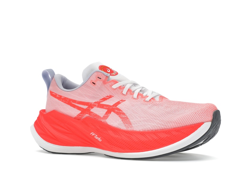 ASICS Superblast White Sunrise Red