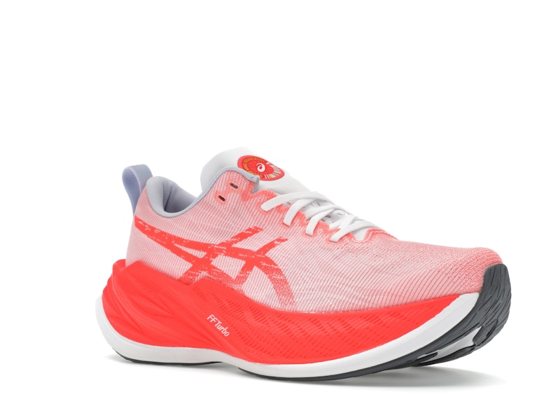 ASICS Superblast White Sunrise Red