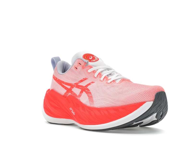ASICS Superblast White Sunrise Red