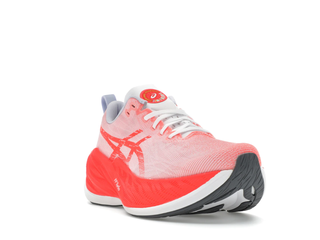 ASICS Superblast White Sunrise Red