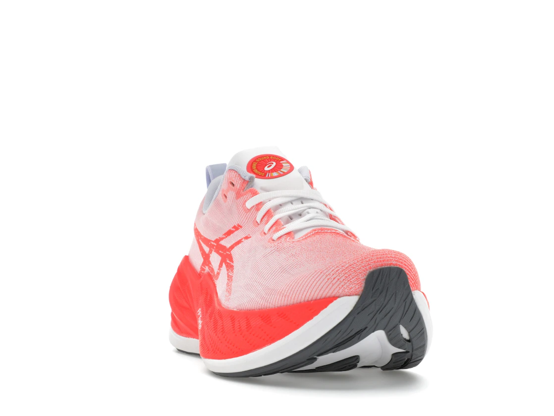 ASICS Superblast White Sunrise Red