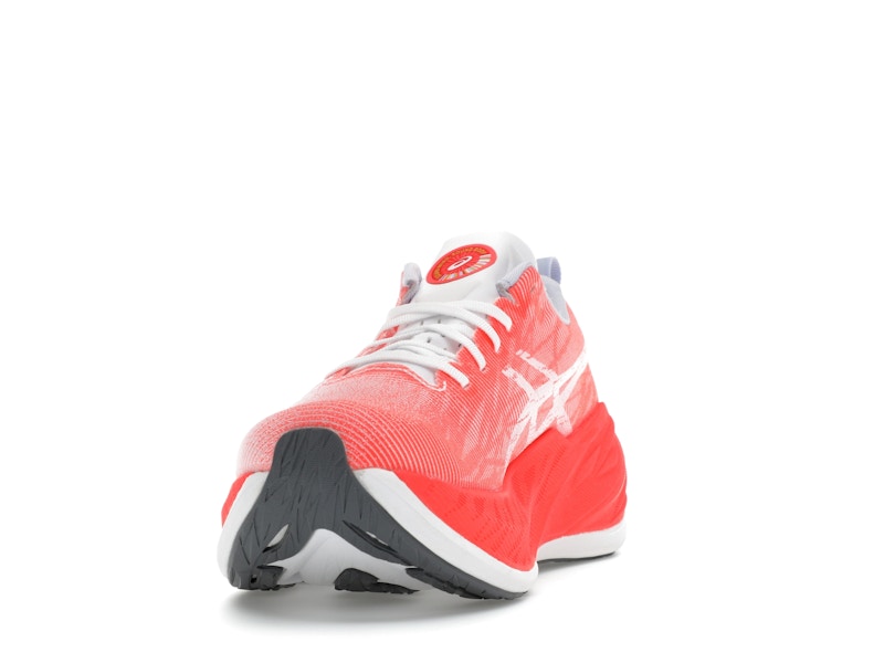 ASICS Superblast White Sunrise Red