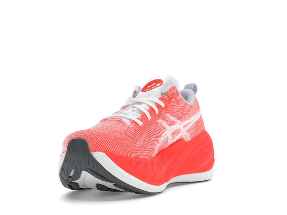 ASICS Superblast White Sunrise Red