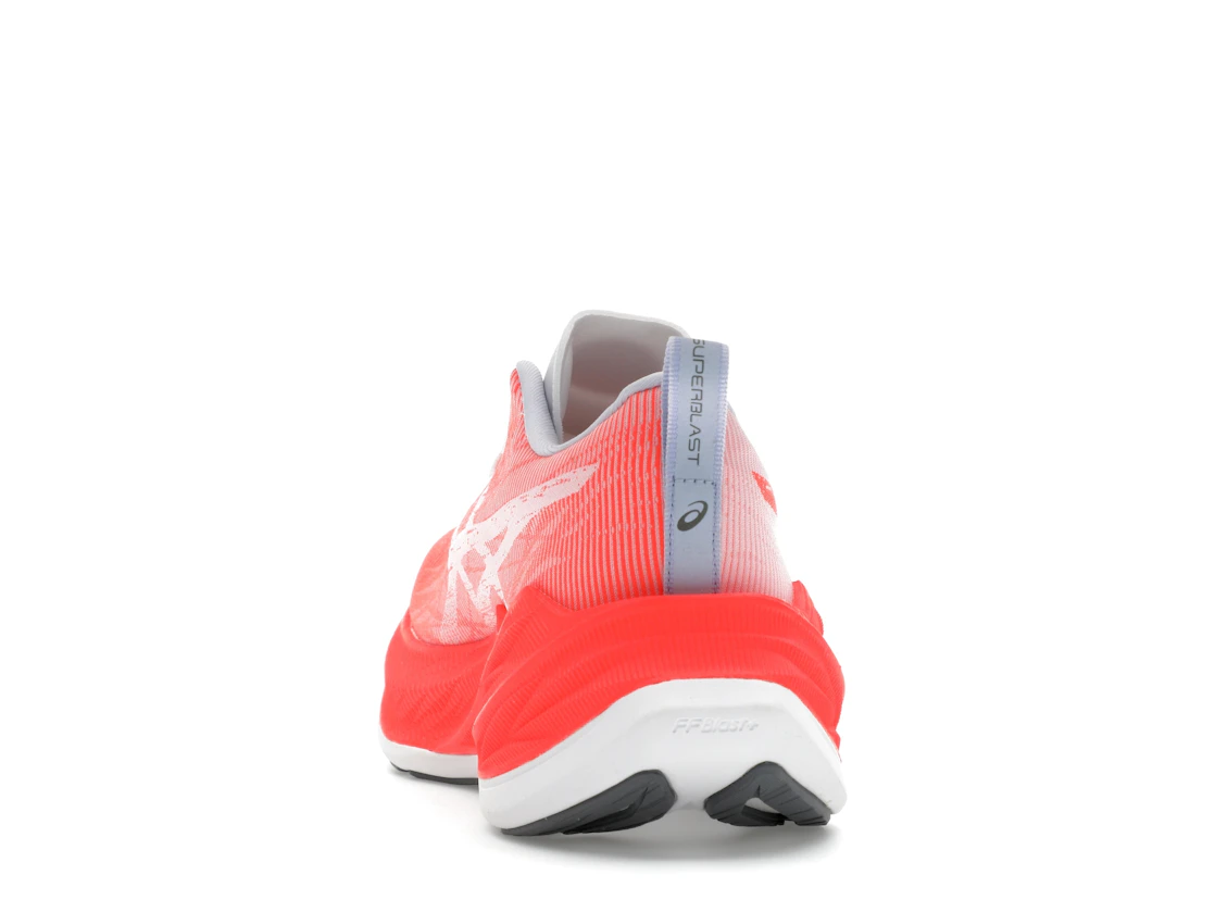 ASICS Superblast White Sunrise Red