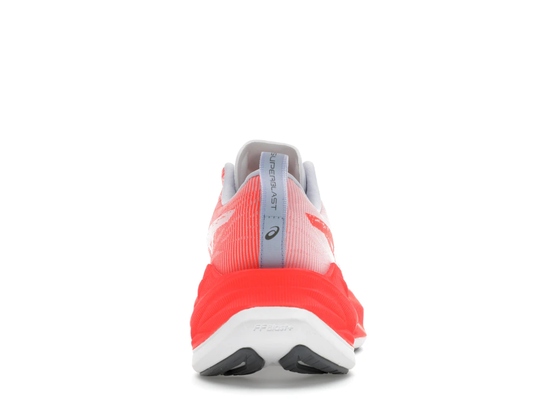 ASICS Superblast White Sunrise Red