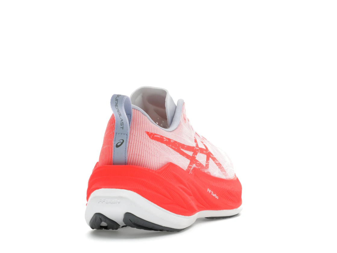 ASICS Superblast White Sunrise Red