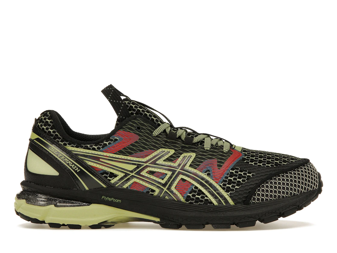 ASICS US4-S Gel-Terrain Kiko Kostadinov Black Neon Lime