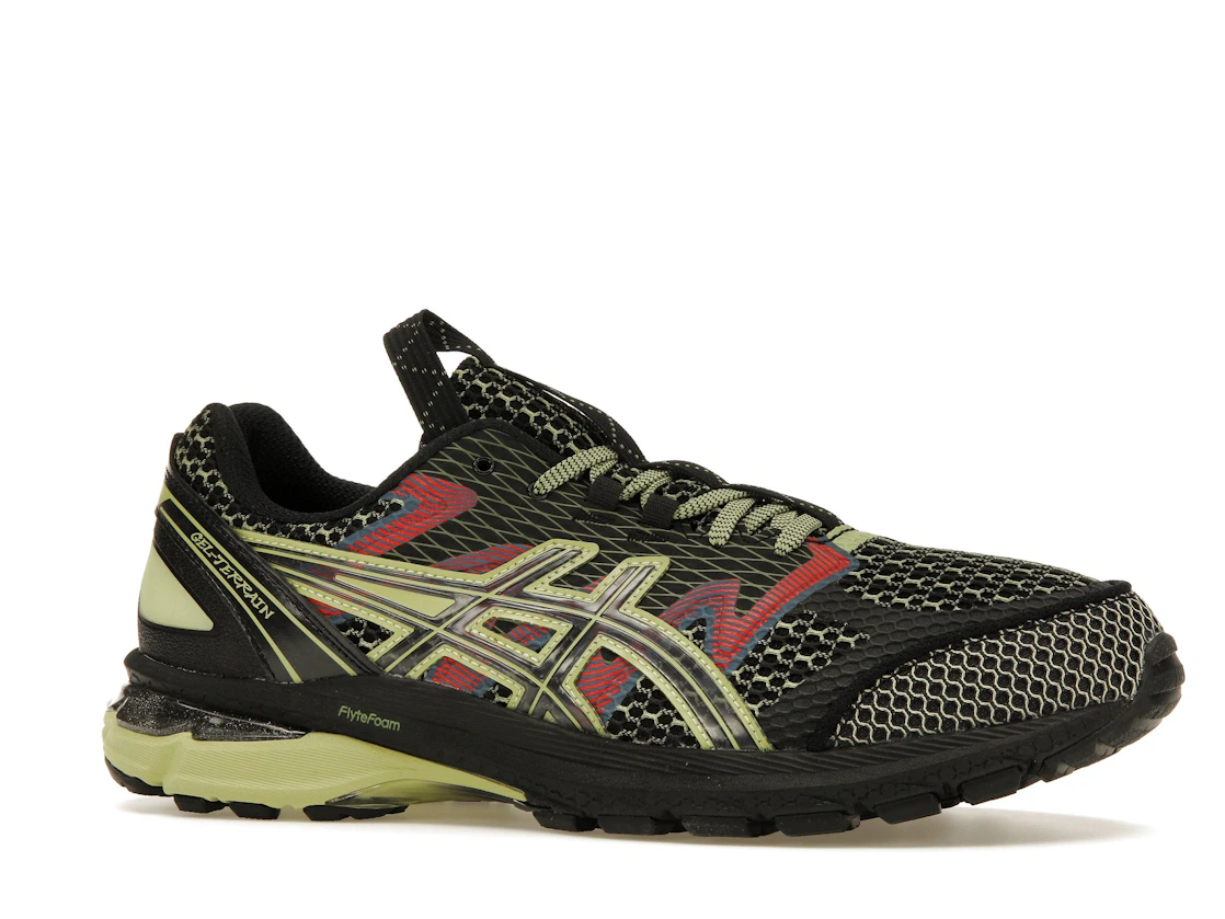 ASICS US4-S Gel-Terrain Kiko Kostadinov Black Neon Lime