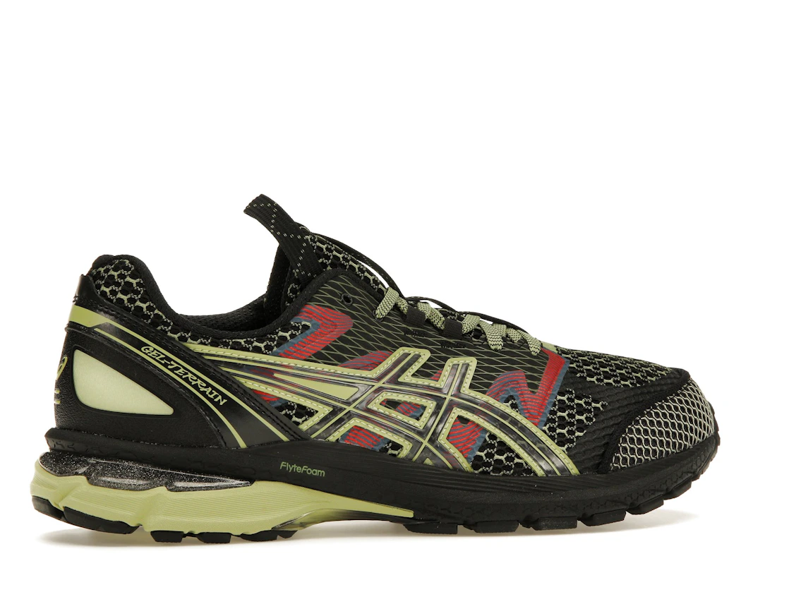 ASICS US4-S Gel-Terrain Kiko Kostadinov Black Neon Lime