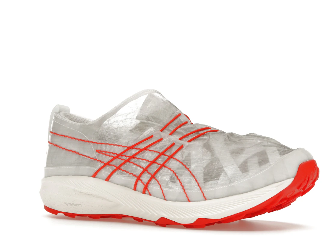 ASICS x Kengo Kuma Archisite ORU White Red