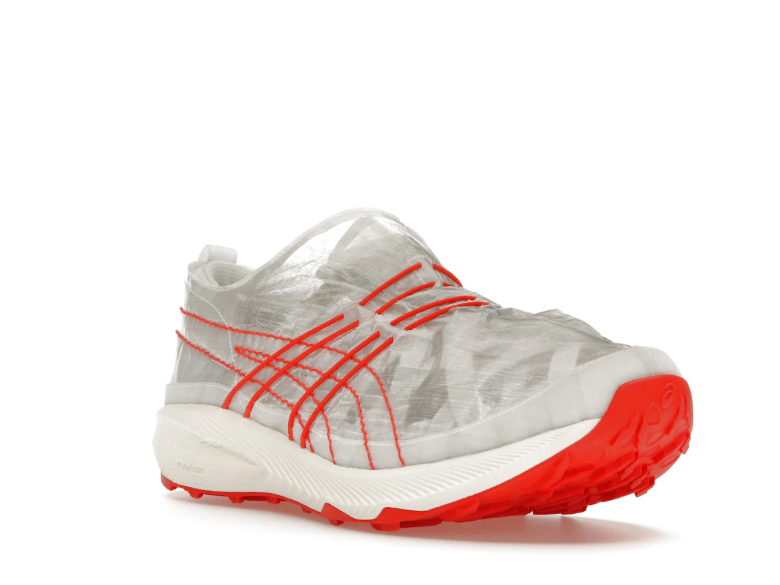ASICS x Kengo Kuma Archisite ORU White Red