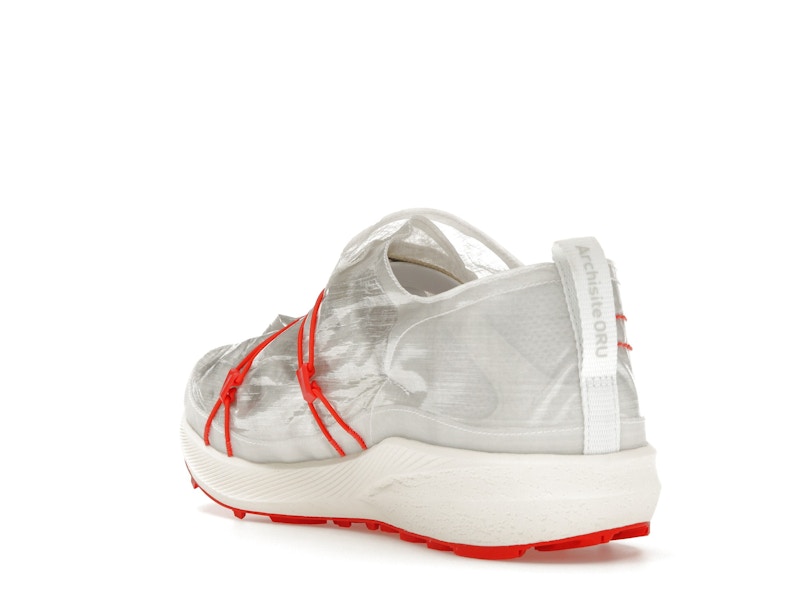ASICS x Kengo Kuma Archisite ORU White Red