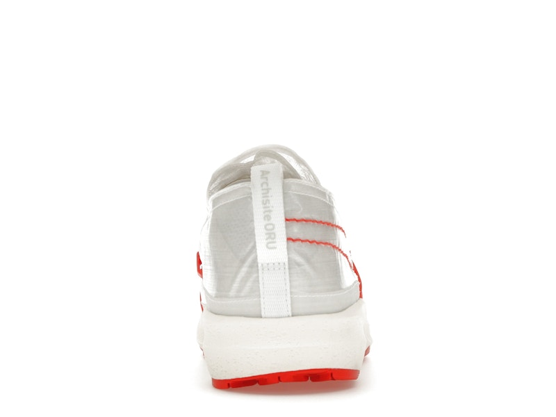 ASICS x Kengo Kuma Archisite ORU White Red