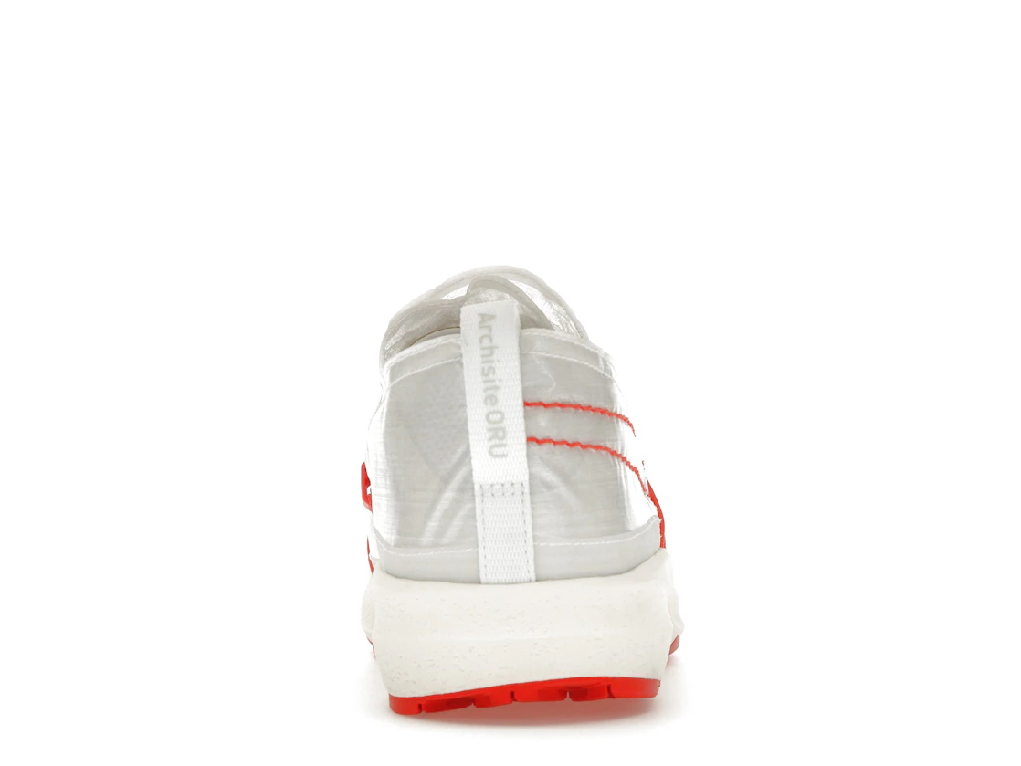 ASICS x Kengo Kuma Archisite ORU White Red