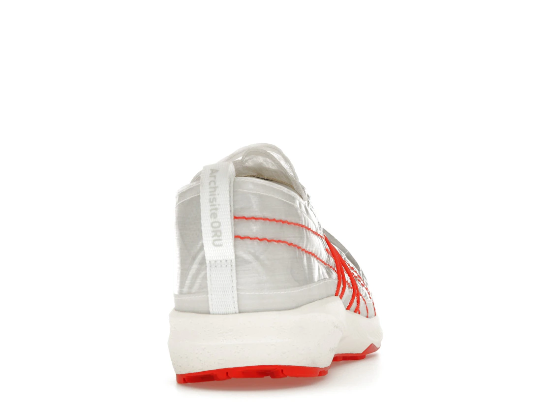 ASICS x Kengo Kuma Archisite ORU White Red