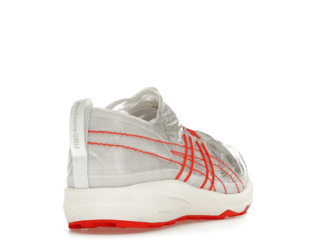 ASICS x Kengo Kuma Archisite ORU White Red