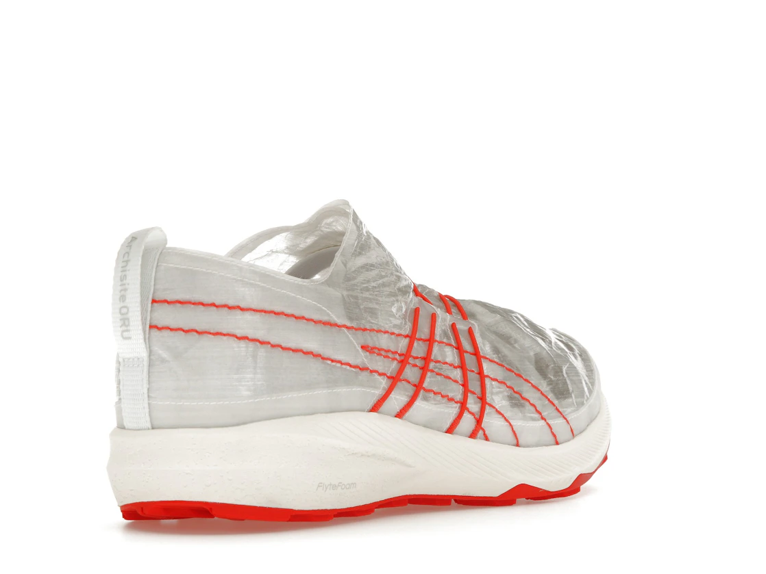ASICS x Kengo Kuma Archisite ORU White Red