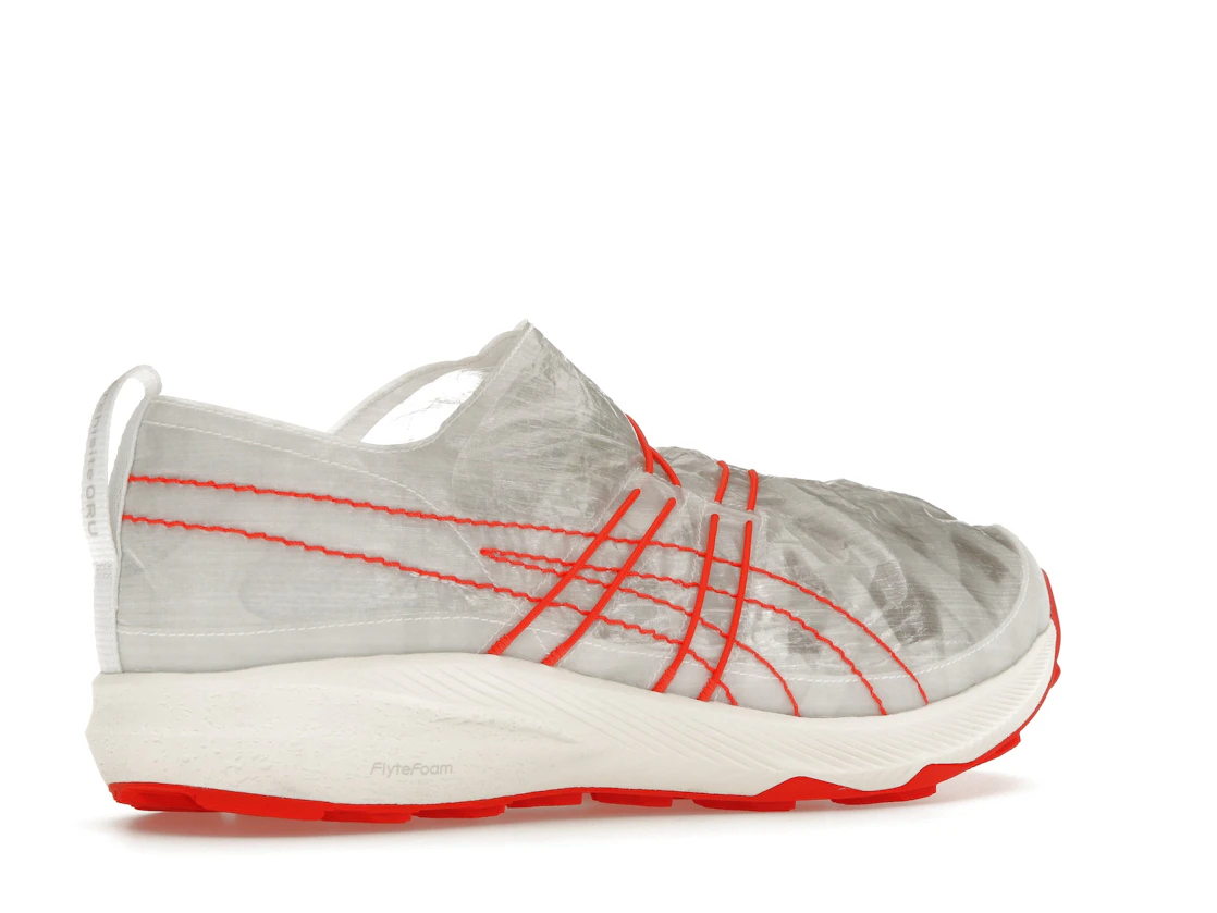 ASICS x Kengo Kuma Archisite ORU White Red