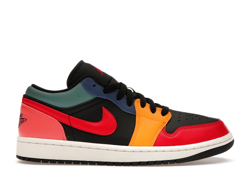 Air Jordan 1 Low SE Black Multi-Color (Women's)