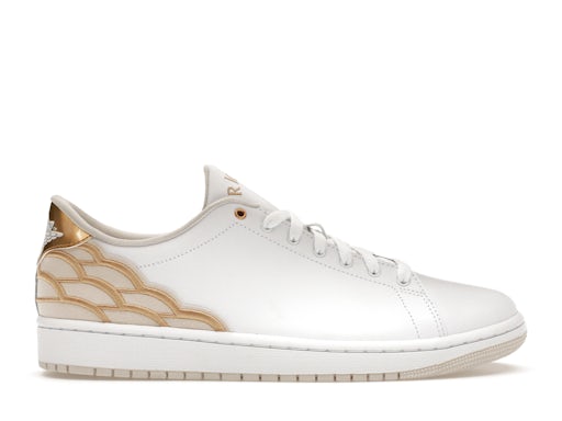 Jordan 1 Centre Court Blanc Doré 0