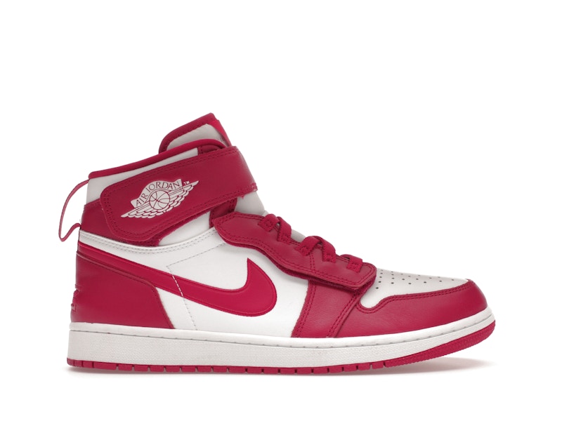 Jordan 1 High FlyEase White Cardinal Red Men's - CQ3835-601 - US