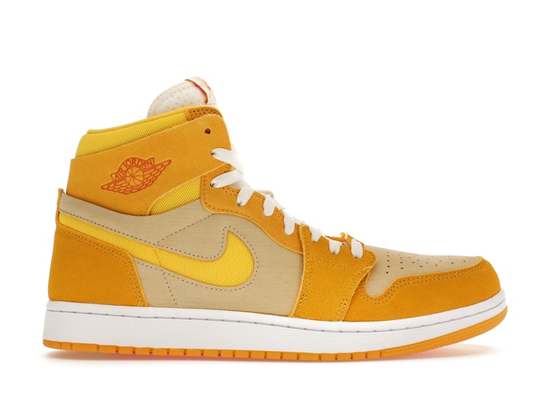 Jordan 1 High Zoom Air CMFT 2 Yellow Ochre (Women's) - FJ5743-700 - US
