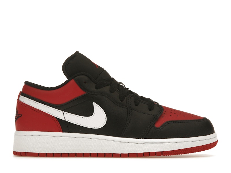 Jordan 1 Low Alternate Bred Toe GS 553560 066 GB