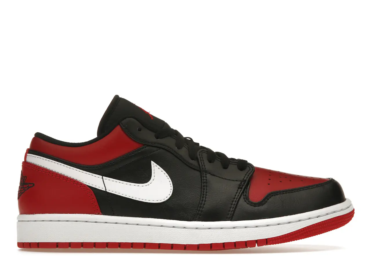 Jordan 1 Low Alternate Bred Toe Men's - 553558-066 - US