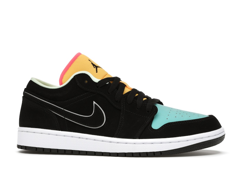 jordan 1 orange black yellow