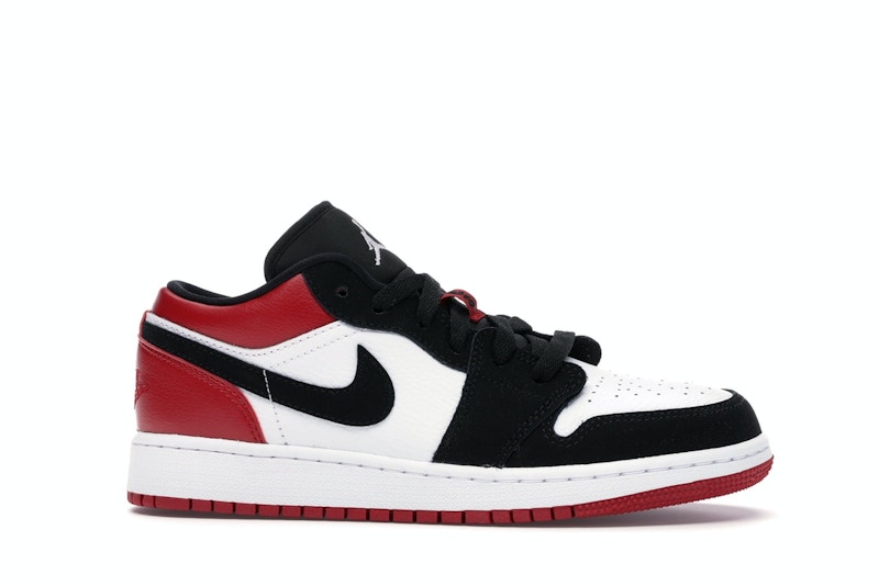 Jordan 1 low black toe gs Clearance