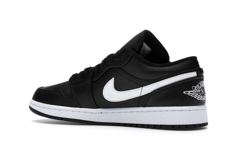 Jordan 1 low noir et blanche clearance