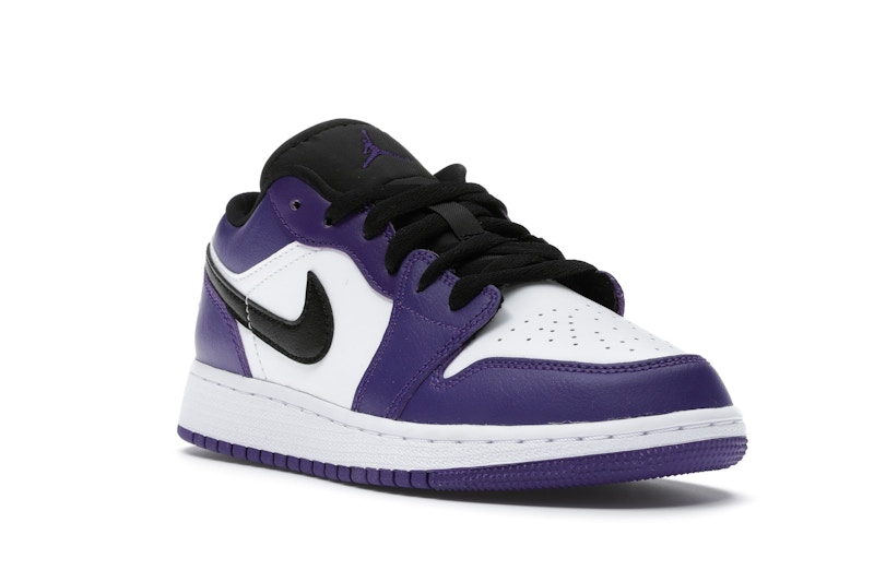 air jordan court purple low