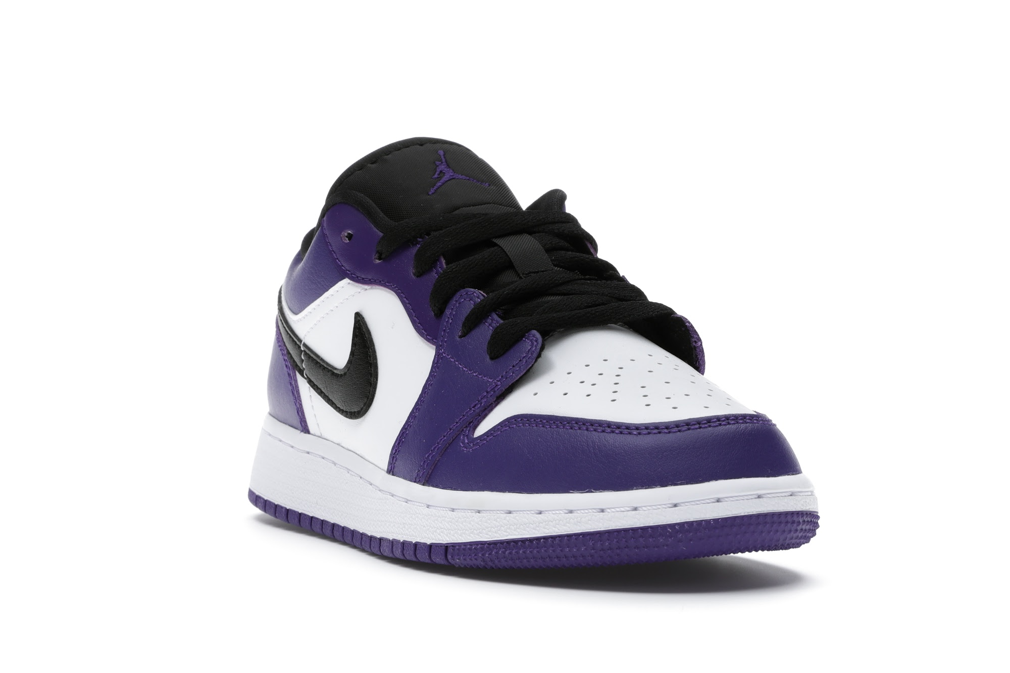 Jordan 1 Low Court Purple White (GS) - 553560-500