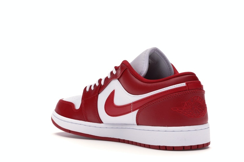 Jordan 1 Low Gym Red White - 553558-611 Jordan 1 Low Gym Red White - 553558-611
