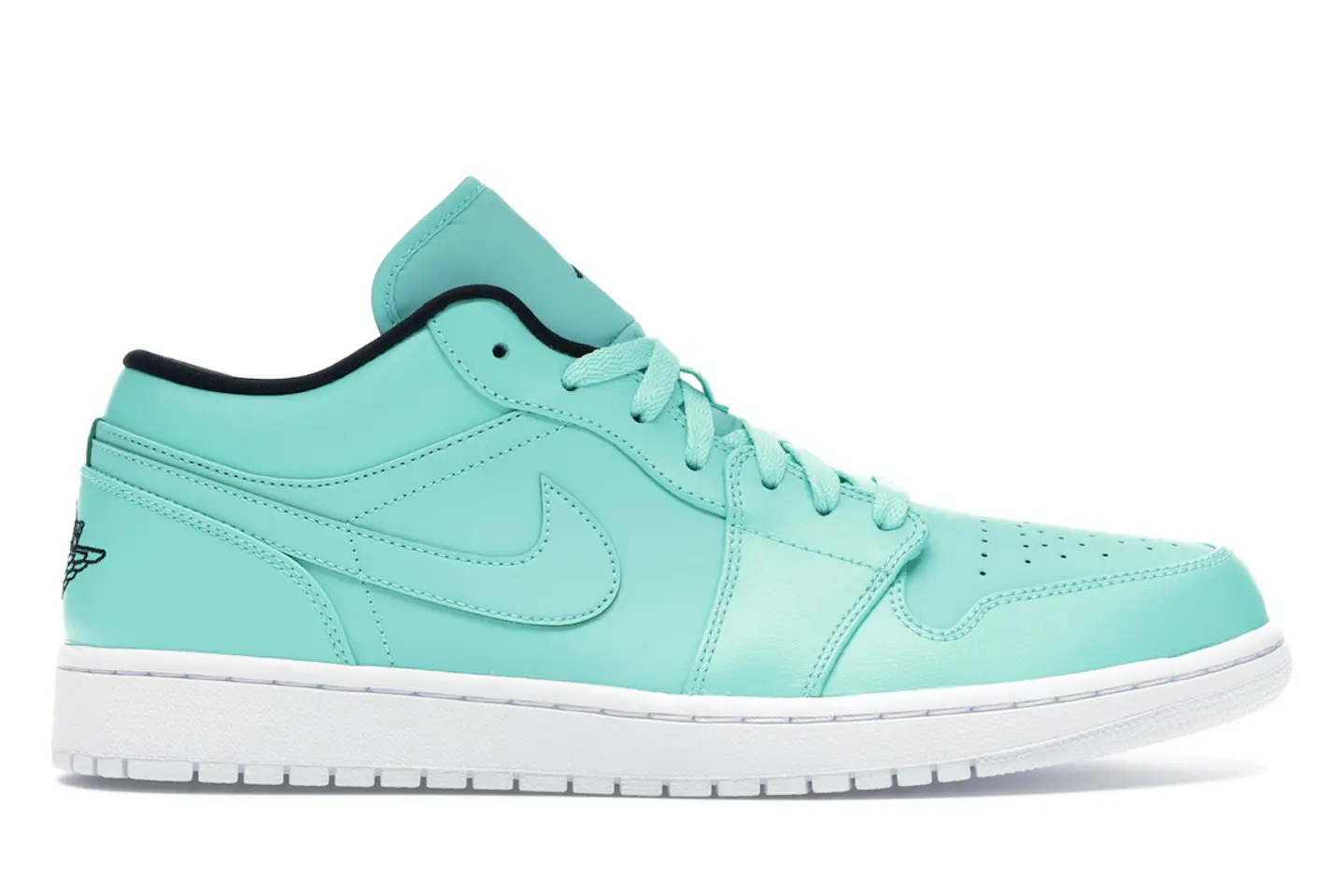 Jordan 1 Low Hyper Turquoise Men's - 553558-304 - US