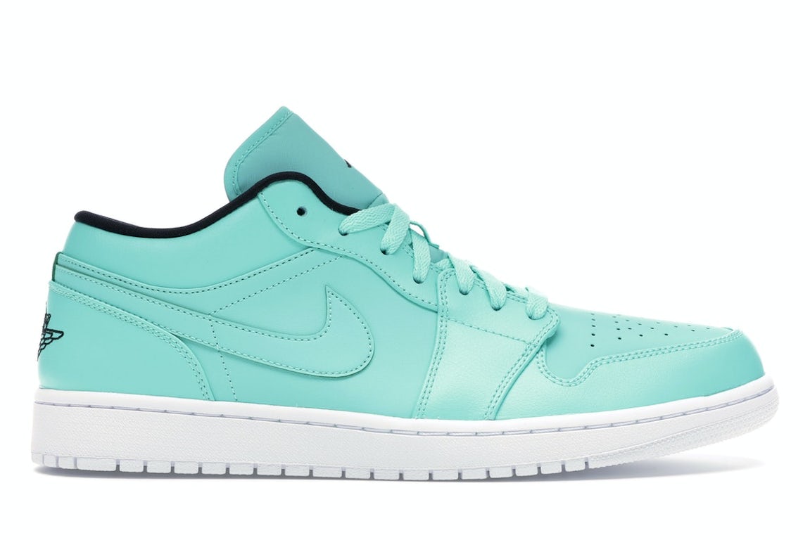 Jordan 1 Low Hyper Turquoise Men's - 553558-304 - US