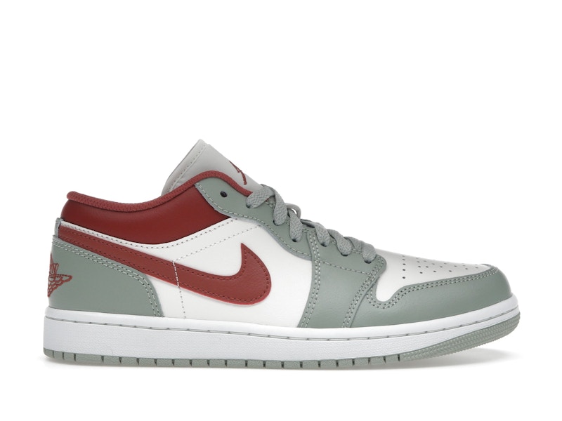 Nike Air Jordan 1 Low グレー/グリーン Jordan 1 Low Jade Horizon Men's - 553558-133 - US