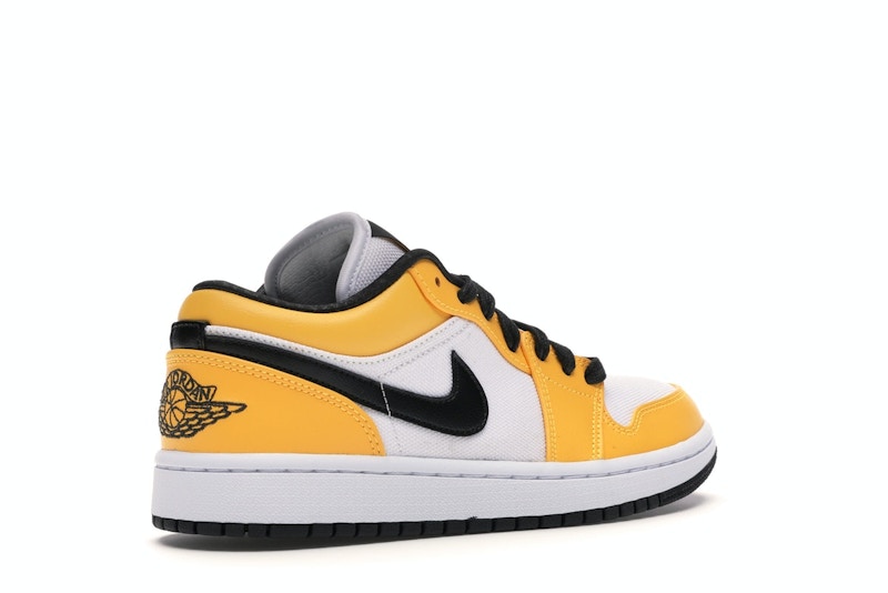 jordan 1 black and orange low