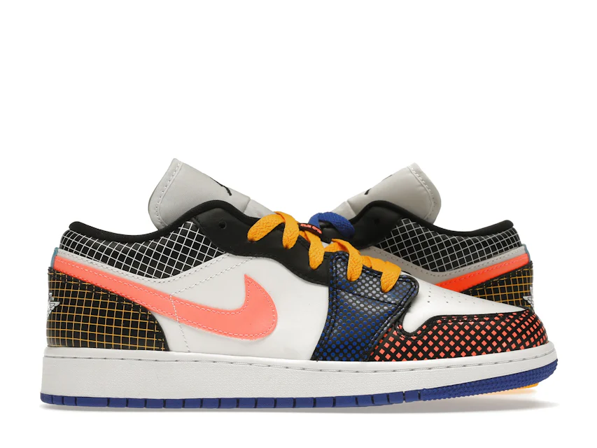 Jordan 1 low multicolor Clearance