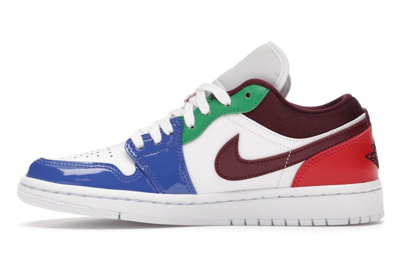 Jordan 1 low multicolor stockx clearance