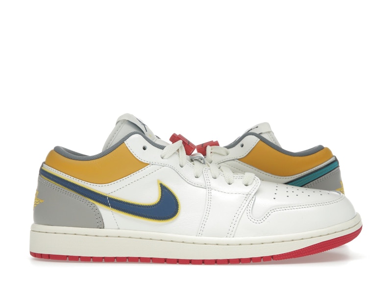 靴 Nike Air Jordan 1 Low PRM Jordan 1 Low PRM Sail Cashmere Men's - HV4511-133 - US