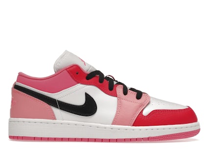 Jordan Low Pink Red (GS) 553560-162 US - Main Image